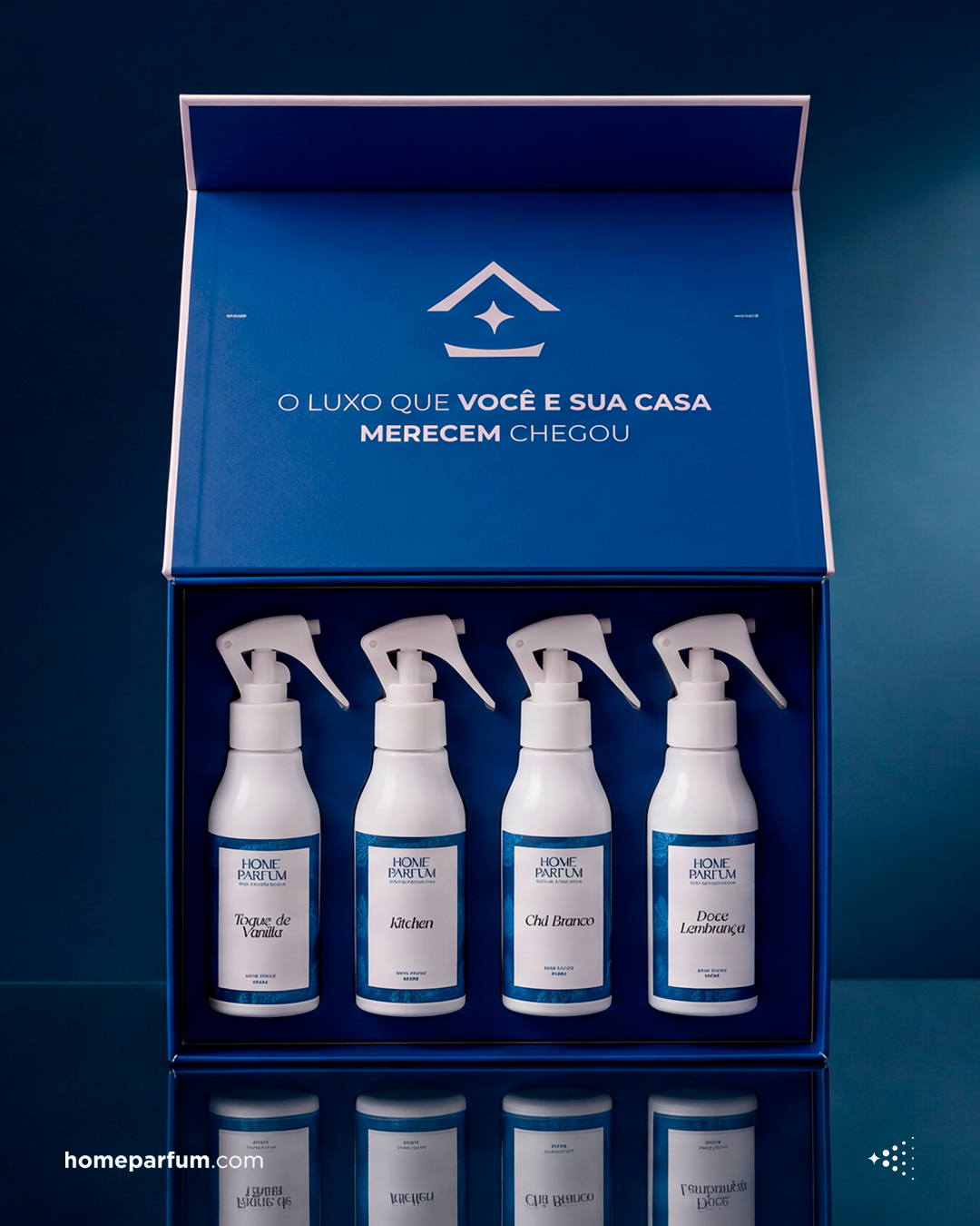 KIT DELUXE -  4 Fragrâncias 150ml + Box Exclusivo